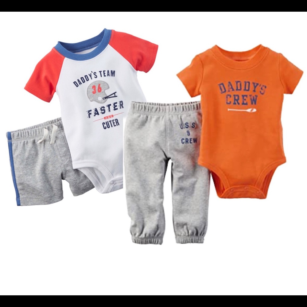 Carter’s Baby Boy Bundle 2 Sets 2-piece each 3m